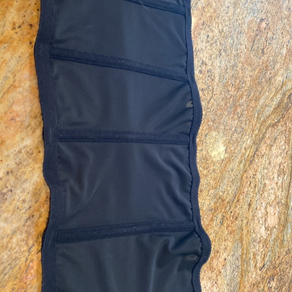Waist shaper- black. Only used once - Picture 3 of 4